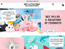 Tablet Screenshot of mylittleday.com