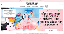 Desktop Screenshot of mylittleday.fr